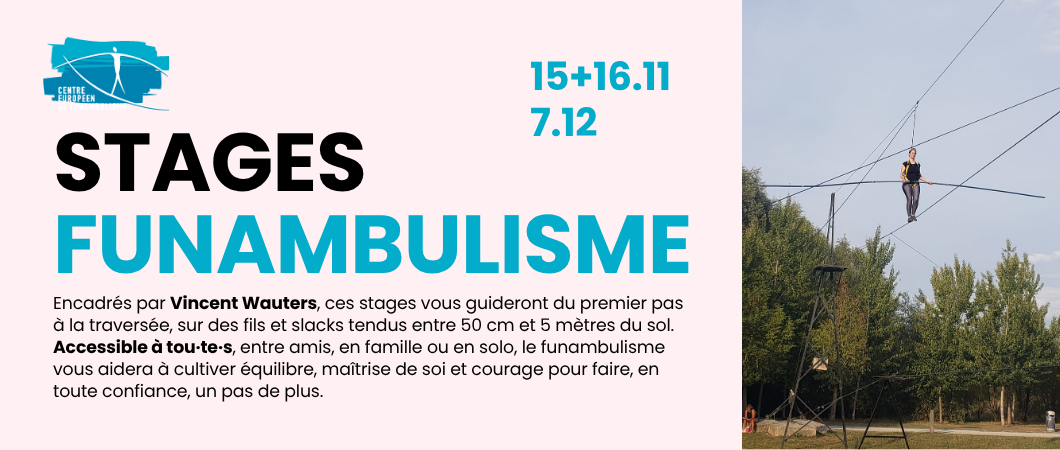 Stages Funambulisme Stages Funambulisme